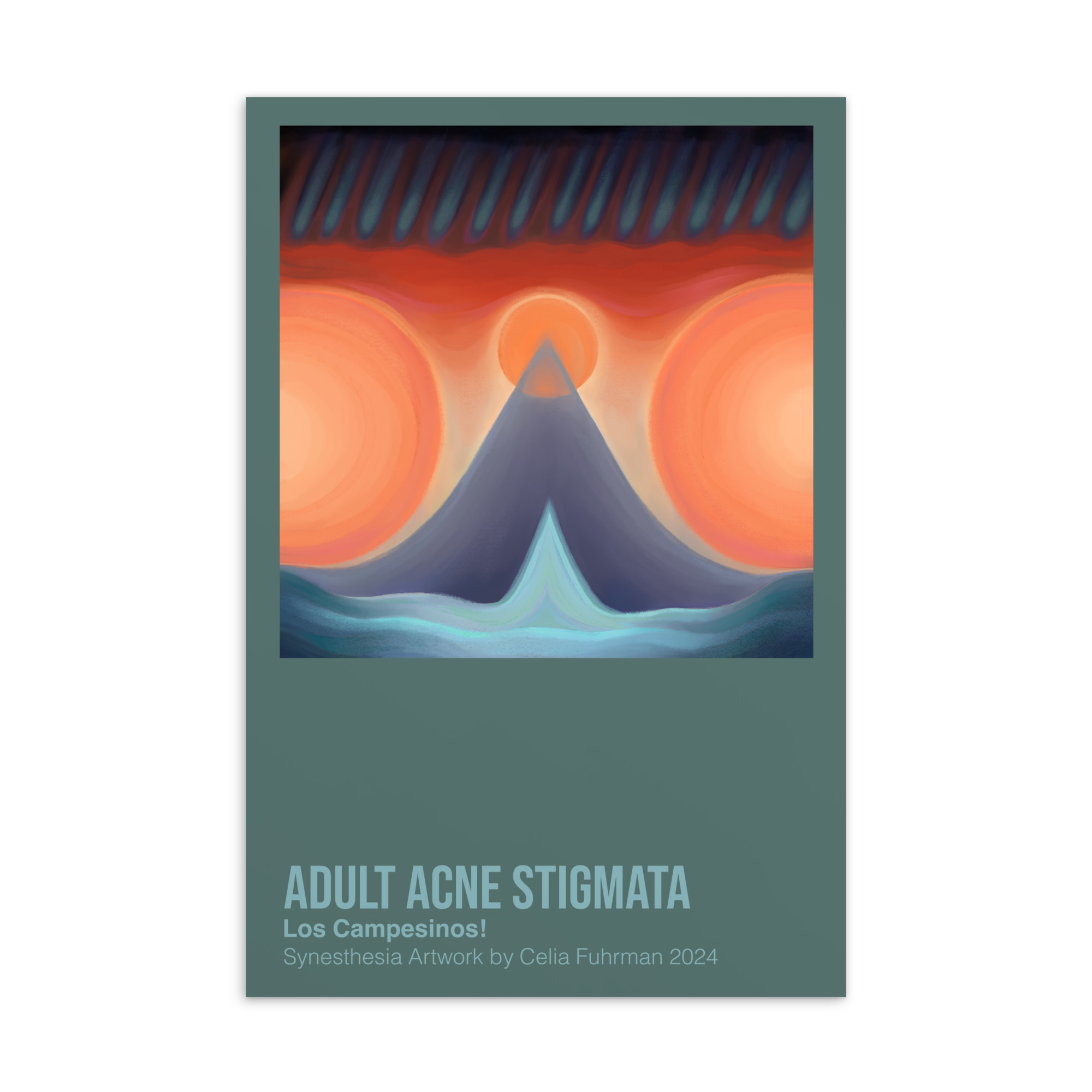 Adult Acne Stigmata - Los Campesinos! Postcard