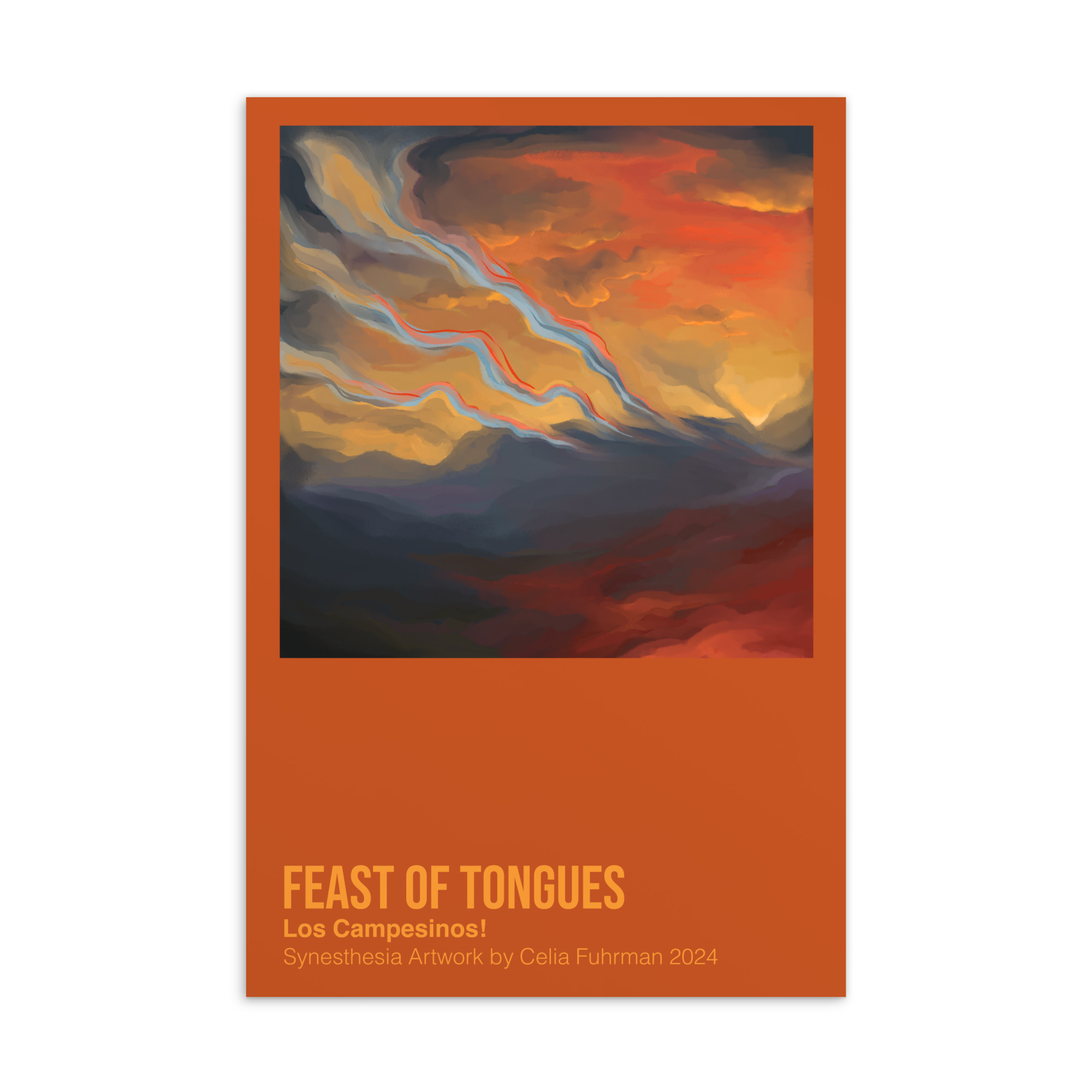 Feast of Tongues - Los Campesinos! Postcard