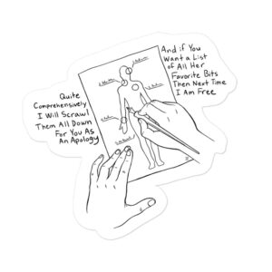 LC! Sticker "Songs About Your Girlfriend"