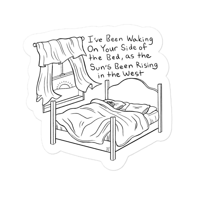 LC! Sticker "Tiptoe Through the True Bits"